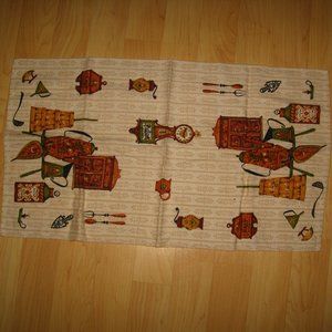 Early American Mid Century Vintage Tea Towel